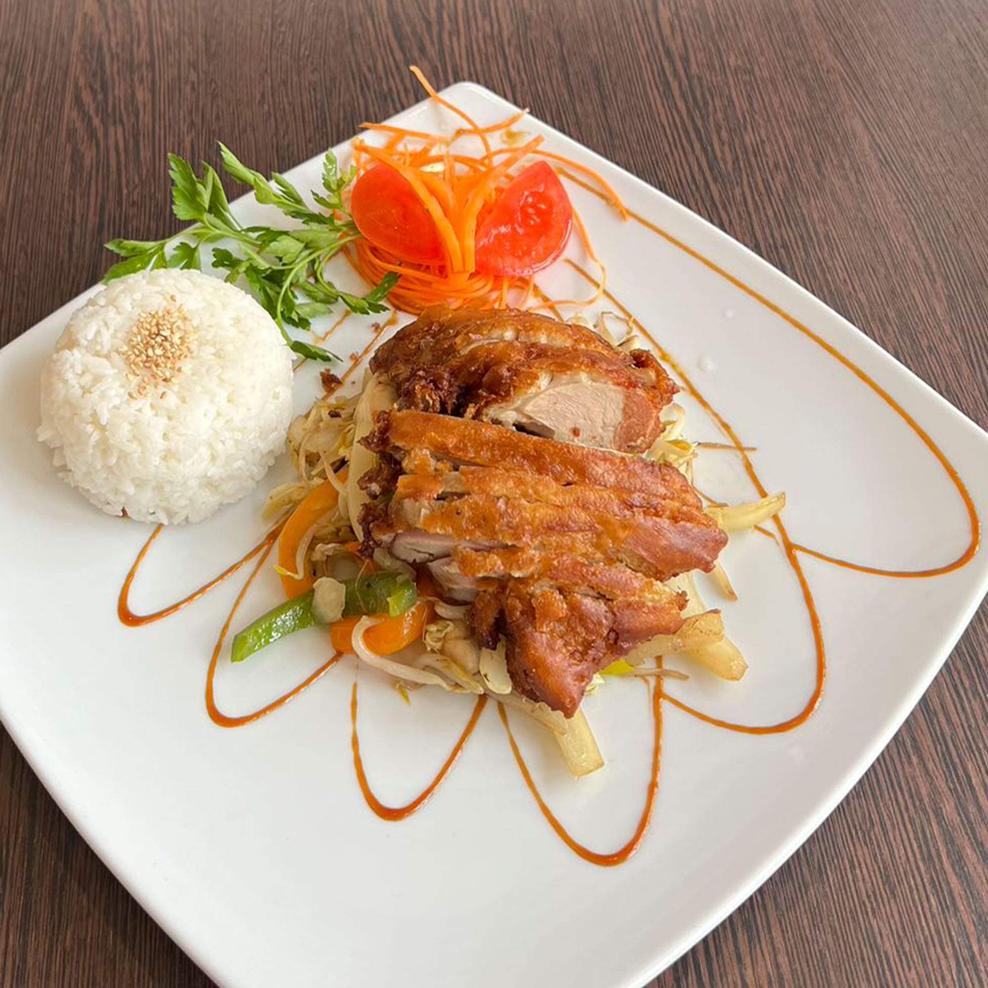 Knusprige Ente